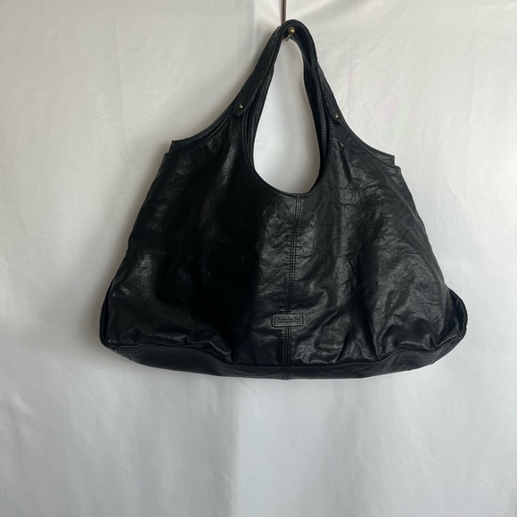 Christopher Kon Handbags - Black Leather Tote Bag by Christopher Kon
